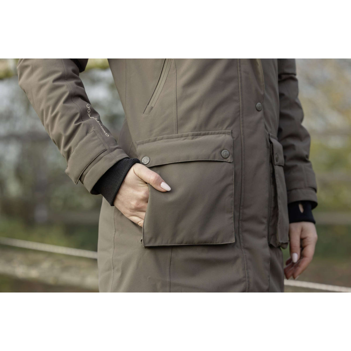 Covalliero Parka AW26 Milky Chocolate
