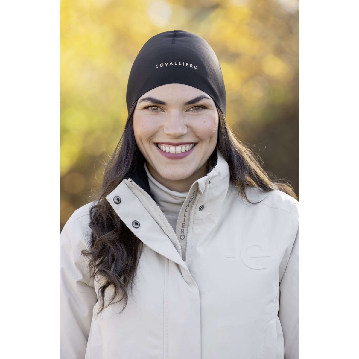 Covalliero Bonnet Seamless AW26 Noir