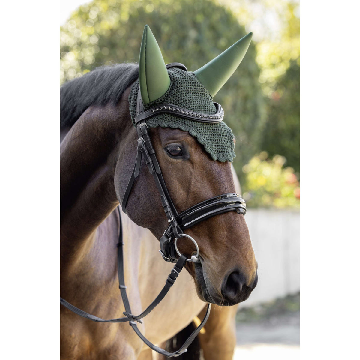 Covalliero Bonnet Anti-Mouches Soundless AW26 Forest Green