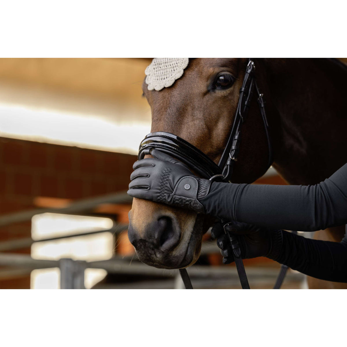 Covalliero Gants d'Équitation AW26 Noir