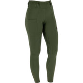 Covalliero Legging d'Équitation Full Grip AW26 Forest Green