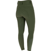 Covalliero Pantalon d'Équitation Hight Waist Full Grip AW26 Forest Green