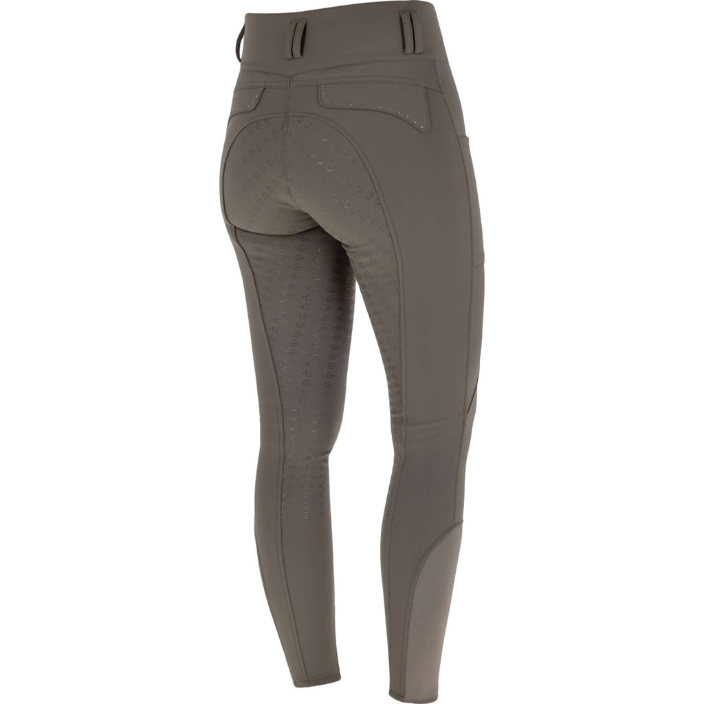 Covalliero Pantalon d'Équitation Hight Waist Full Grip AW26 Milky Chocolate