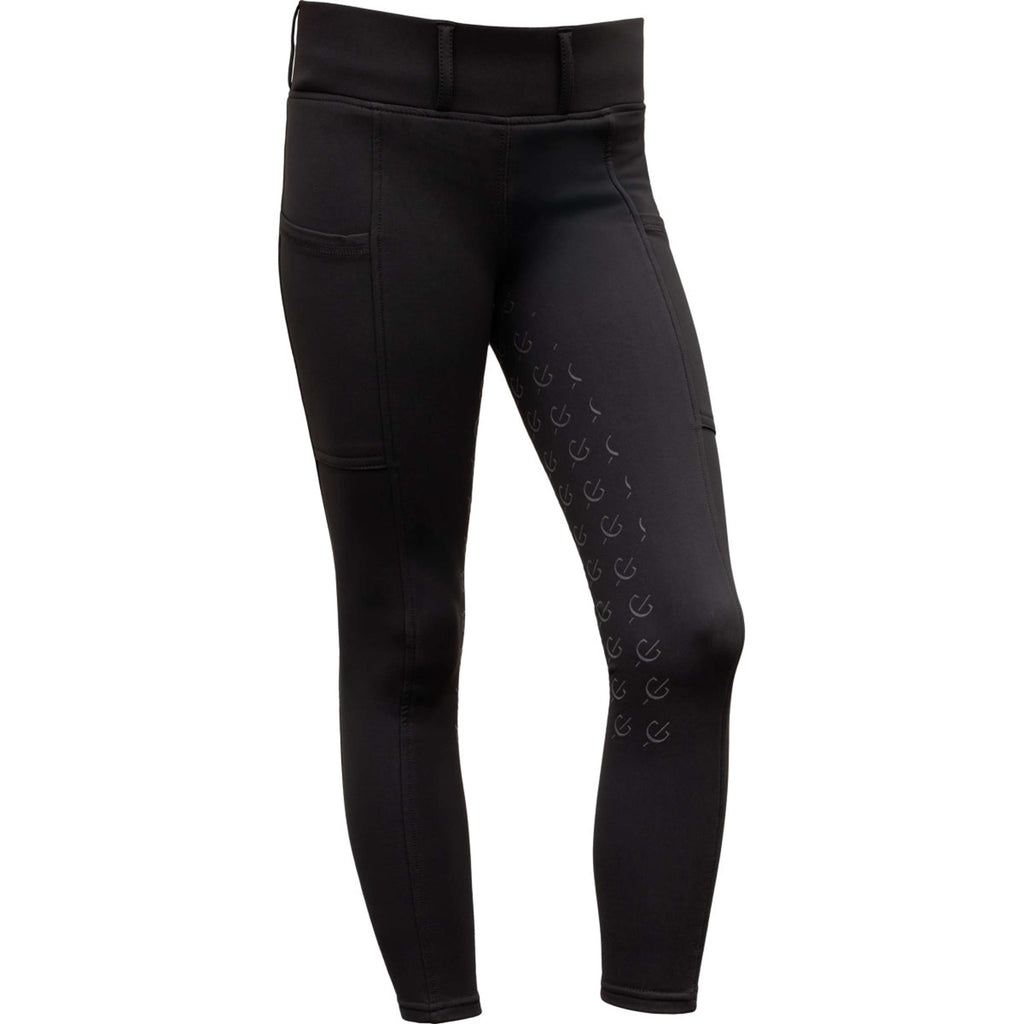Covalliero Legging d'Équitation Full Grip AW26 Kids Noir