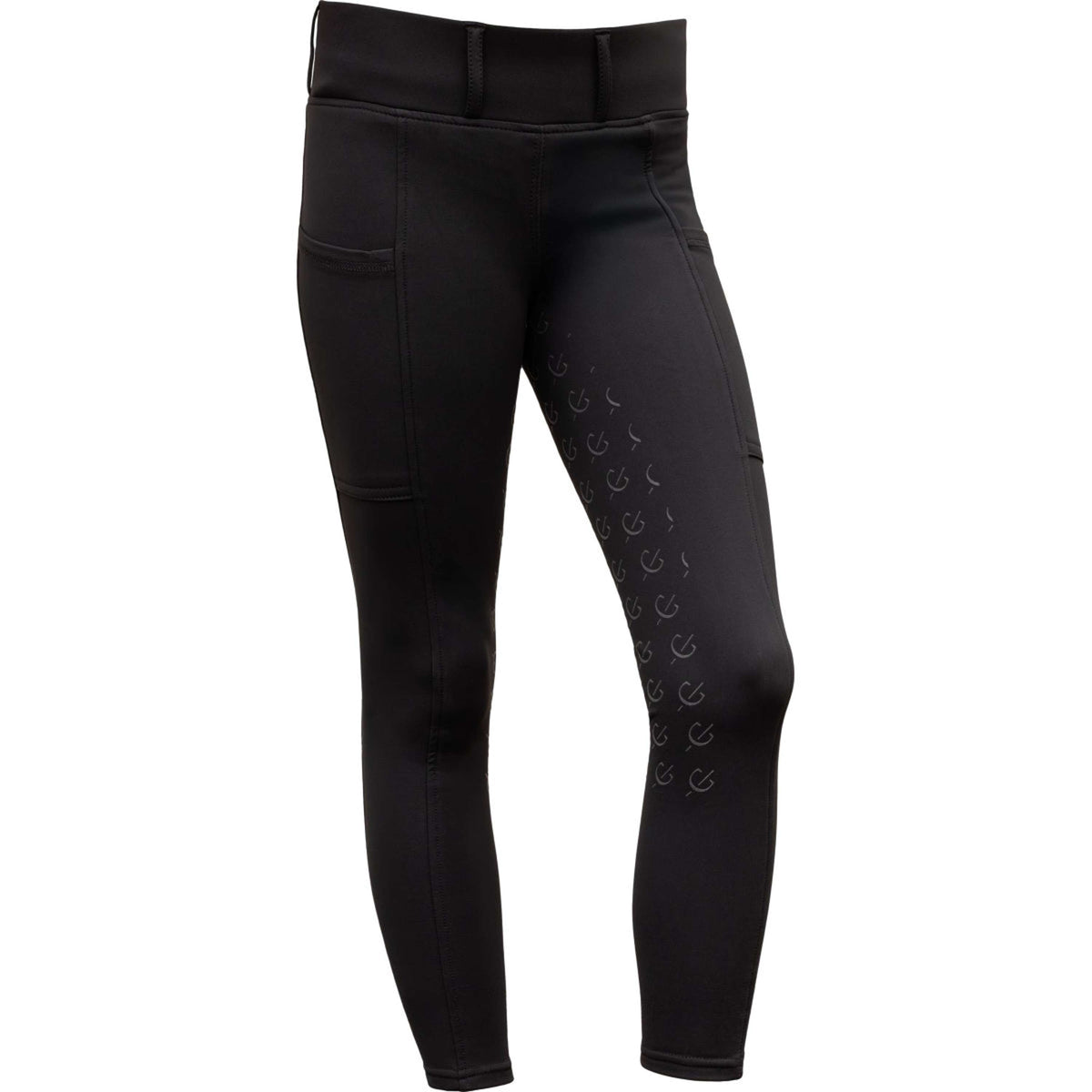 Covalliero Legging d'Équitation Full Grip AW26 Kids Noir