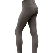 Covalliero Legging d'Équitation Full Grip AW26 Kids Milky Chocolate