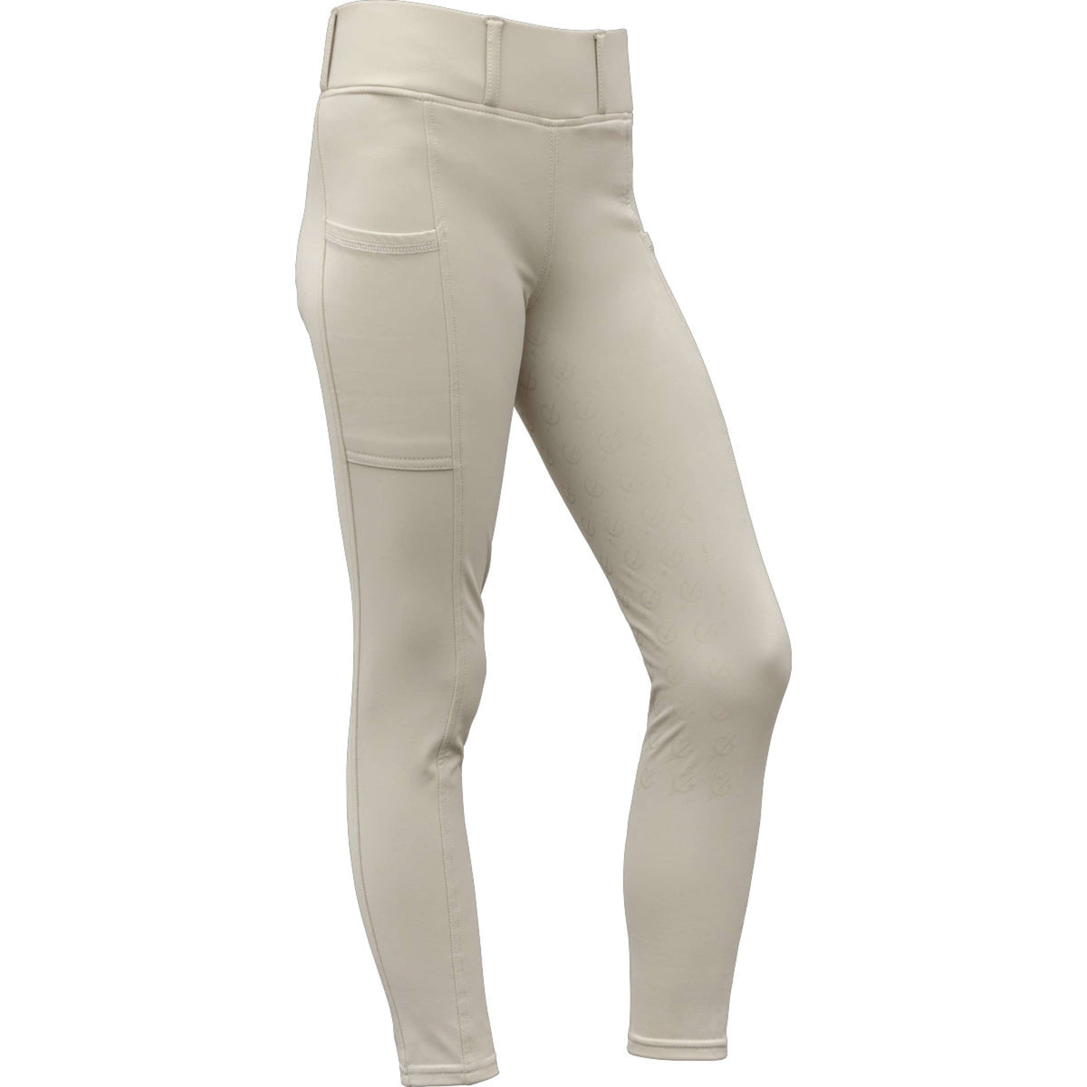 Covalliero Legging d'Équitation Full Grip AW26 Kids Beige