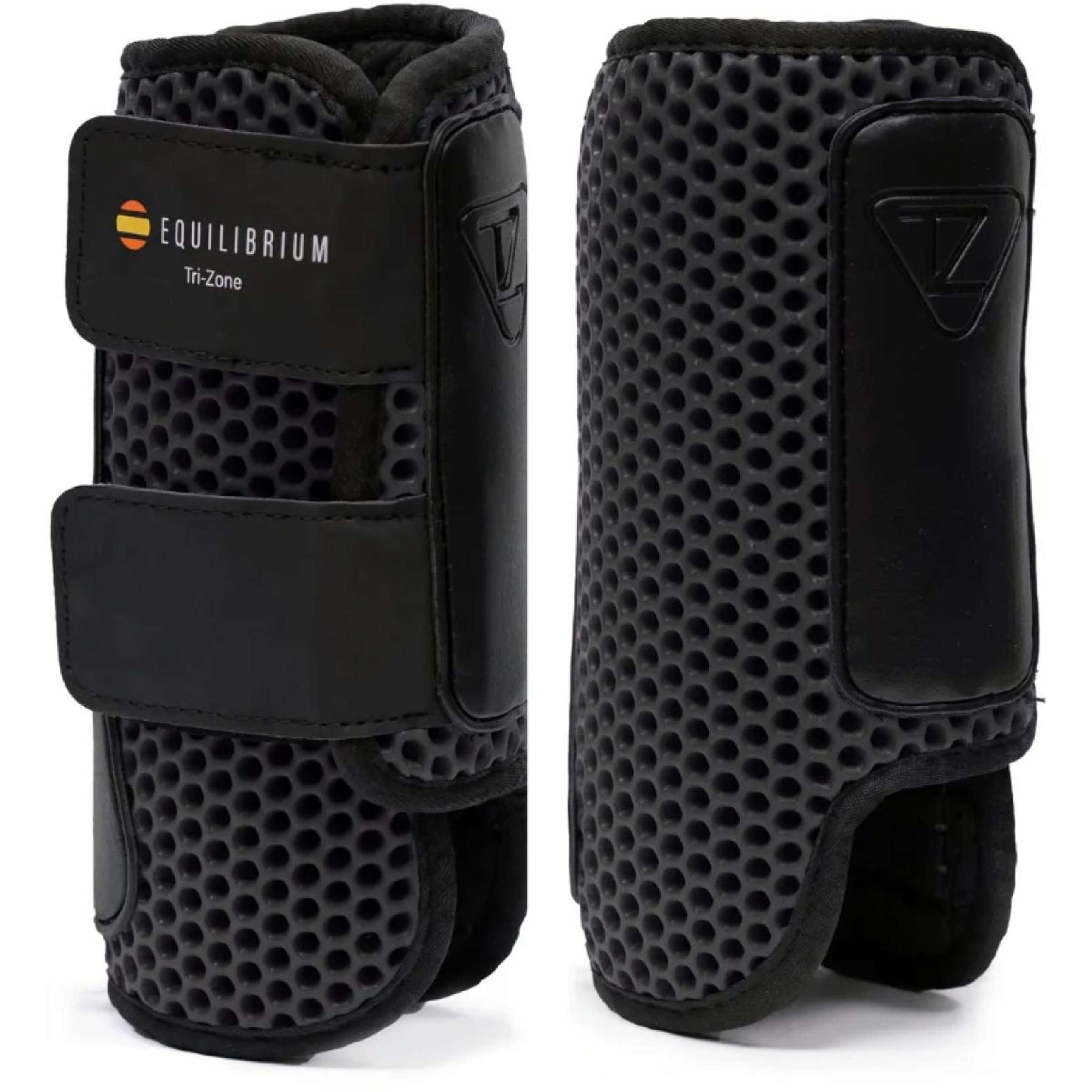 Equilibrium Guêtres Tri-Zone Impact Sports Pour Noir Equilibrium Guêtres Tri-Zone Impact Sports Pour Noir