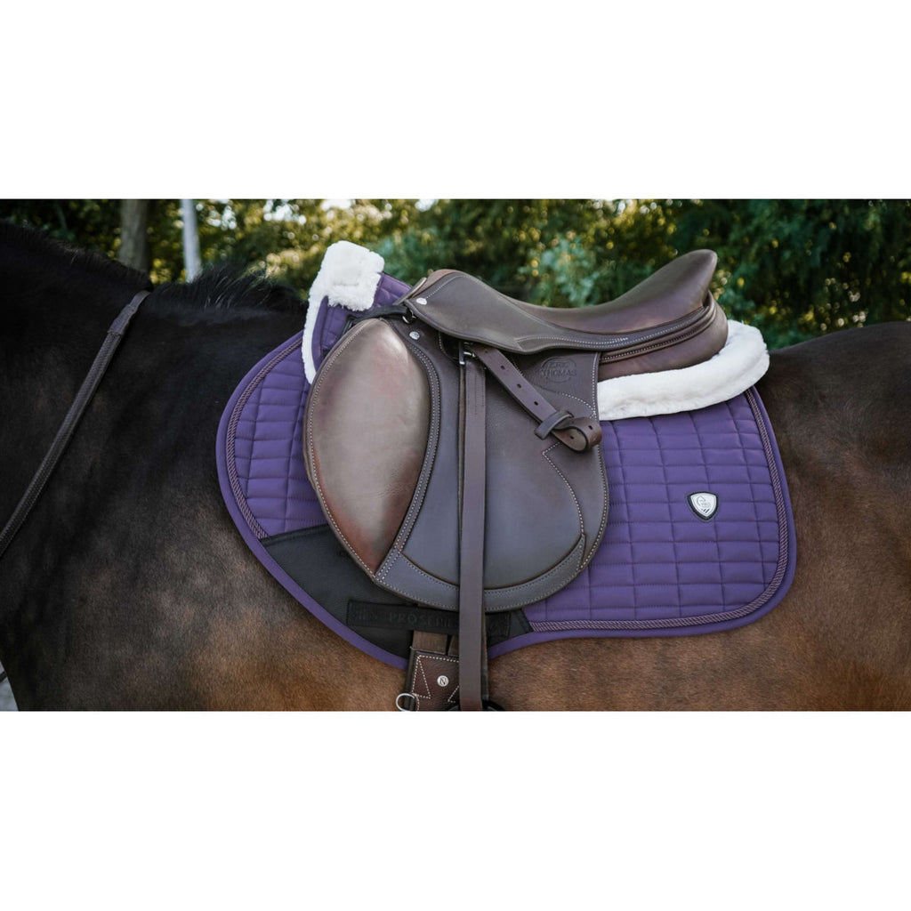 Ekkia Tapis de Selle PRO Combo Master Polyvalent Prune