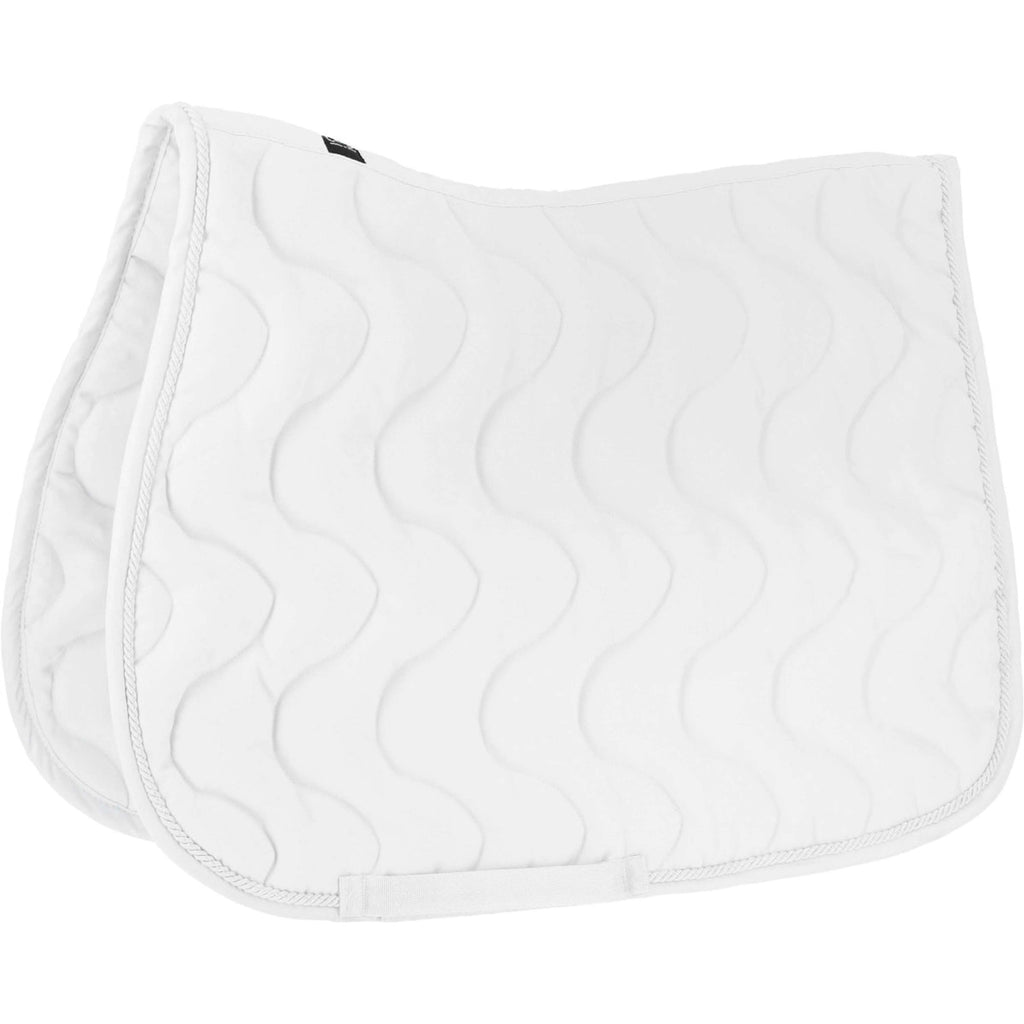 Riding World Tapis de Selle Maxifun Polyvalent Blanc