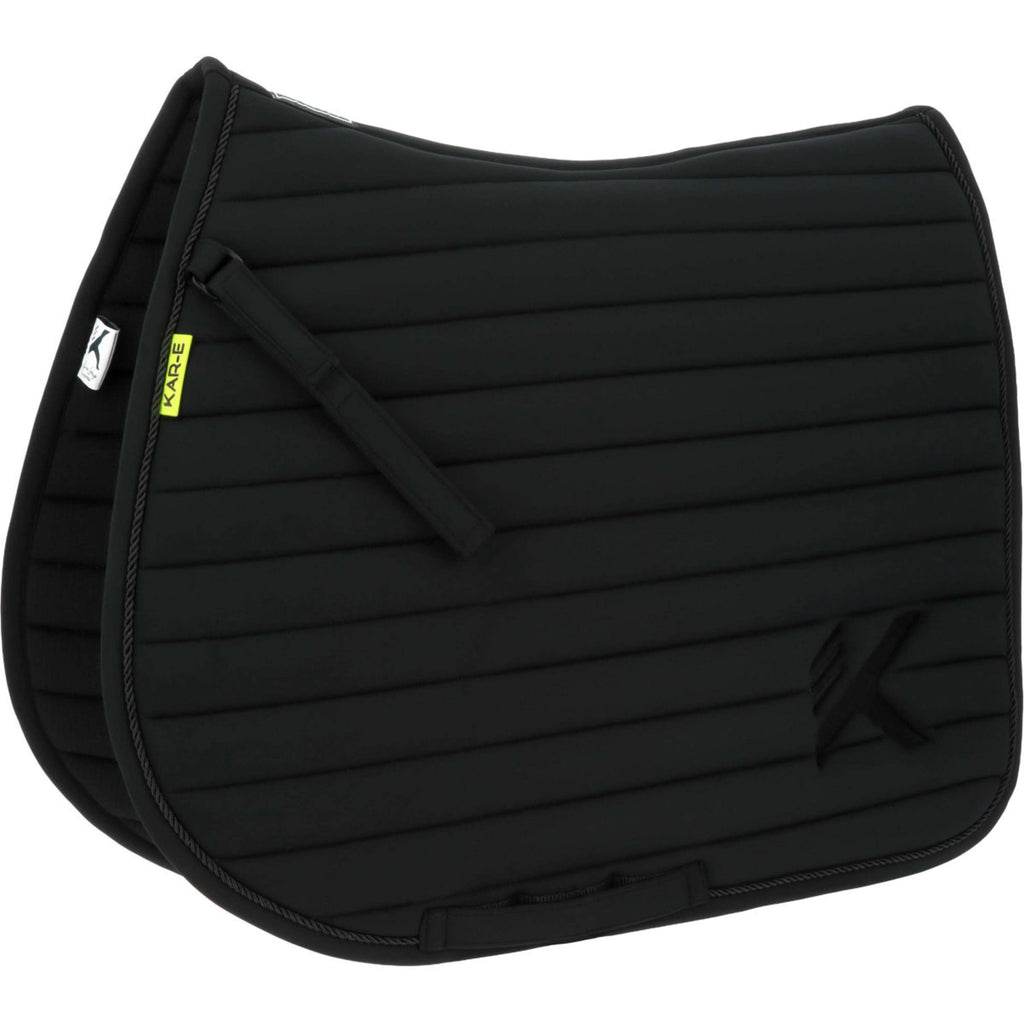 K by EQUITHÈME Tapis de Selle Triton de Saut Noir