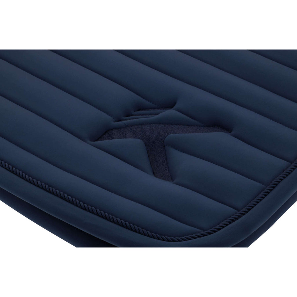 K by EQUITHÈME Tapis de Selle Triton de Saut Marine