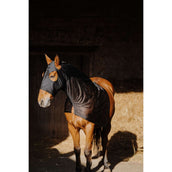 EQUITHÈME Protecteur de cou Lycra/Mesh Noir