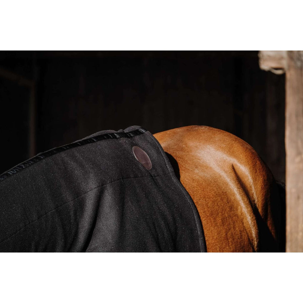 EQUITHÈME Protecteur de Cou Fleece Noir