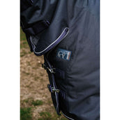 EQUITHÈME Couverture d'Extérieur Anatomic Combi 1200D 100g Marin