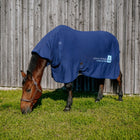 EQUITHÈME Couverture de Refroidissement Cool& Dry Fresh Combo Marine Bleu