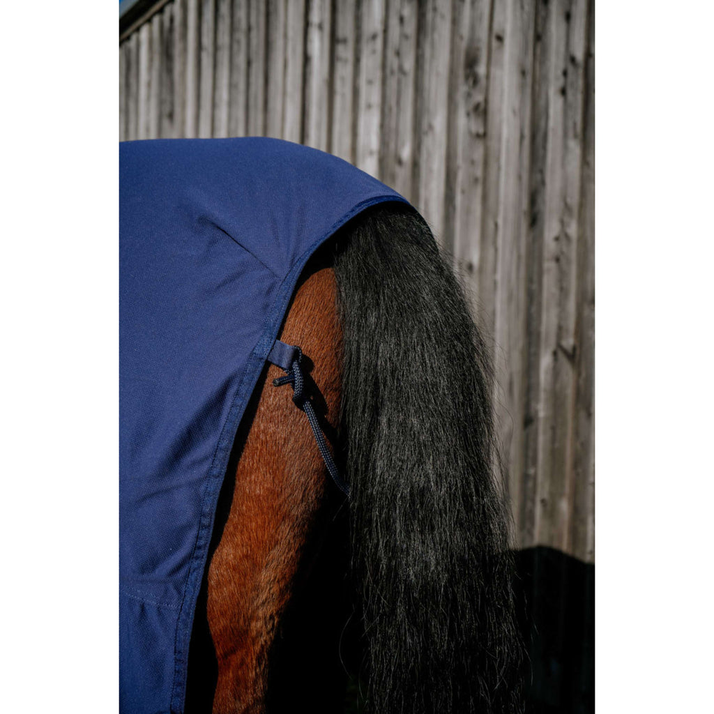 EQUITHÈME Couverture de Refroidissement Cool& Dry Fresh Combo Marine Bleu