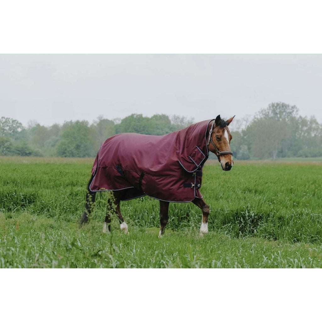EQUITHÈME Couverture d'Extérieur Tyrex 1200D 200g Combo Bordeaux