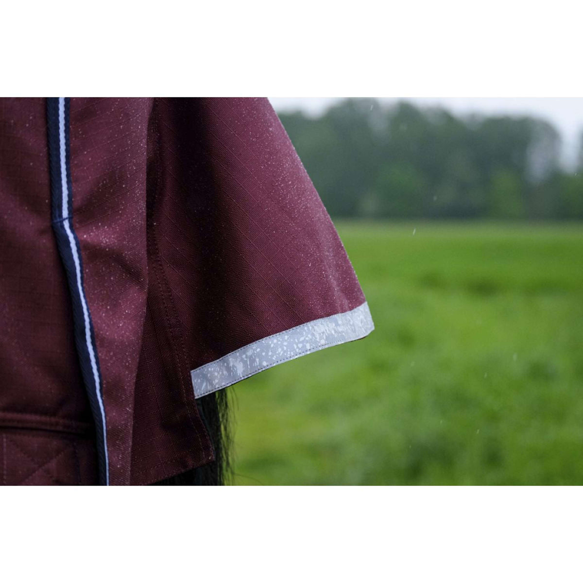 EQUITHÈME Couverture d'Extérieur Tyrex 1200D 200g Combo Bordeaux