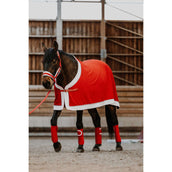 EQUITHÈME Ensemble Licol Noël Rouge