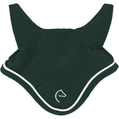 EQUITHÈME Pony Academy Bonnet Anti-Mouches Vert foncé
