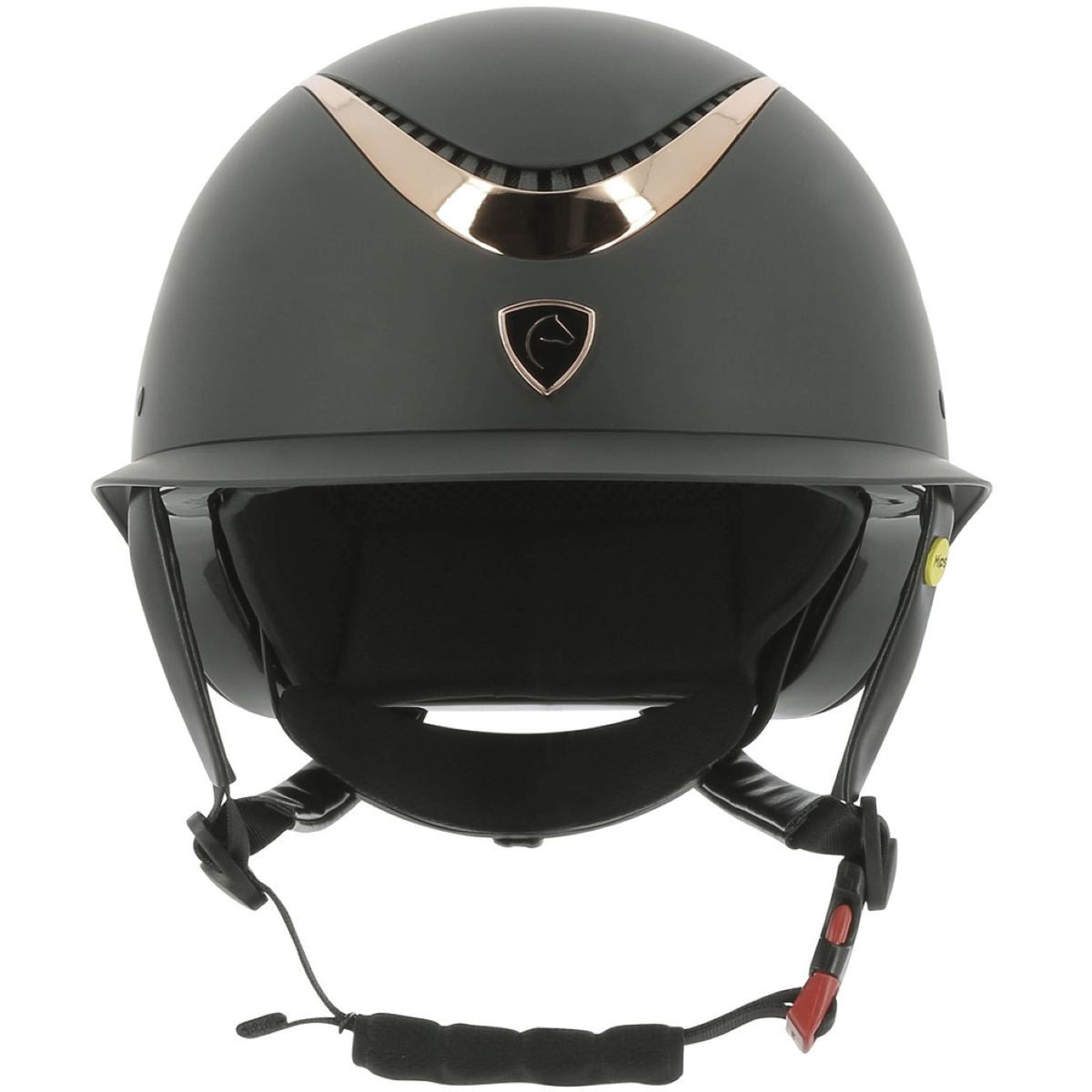 EQUITHÈME Bombe Wings Mips Or Rose/Noir