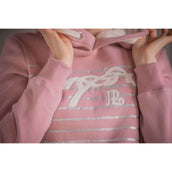 Pénélope Pull col Hoodie Ikona Rose