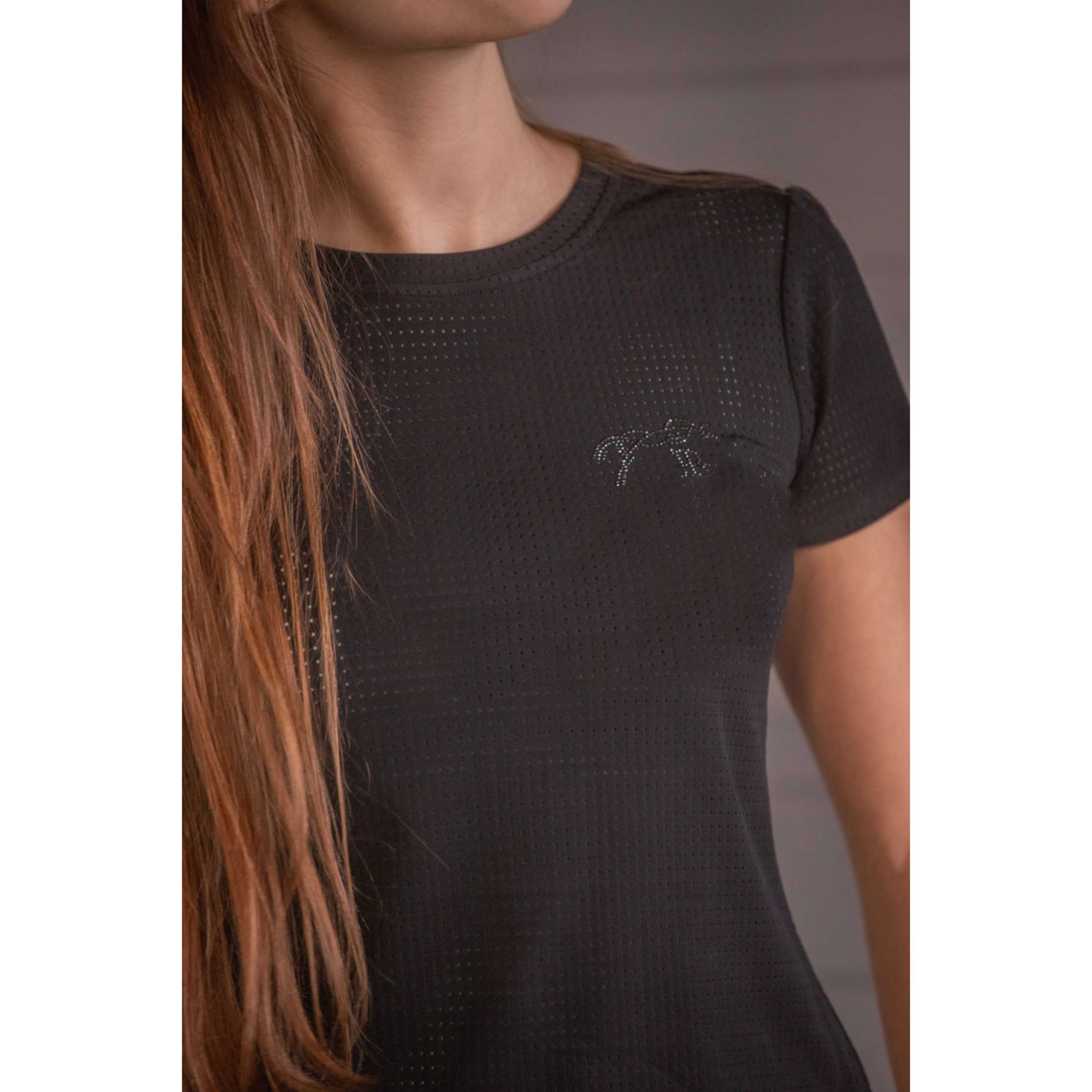 Pénélope T-Shirt Techflo Noir Pénélope T-Shirt Techflo Noir
