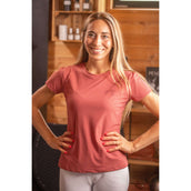 Pénélope T-Shirt Techflo terre cuite