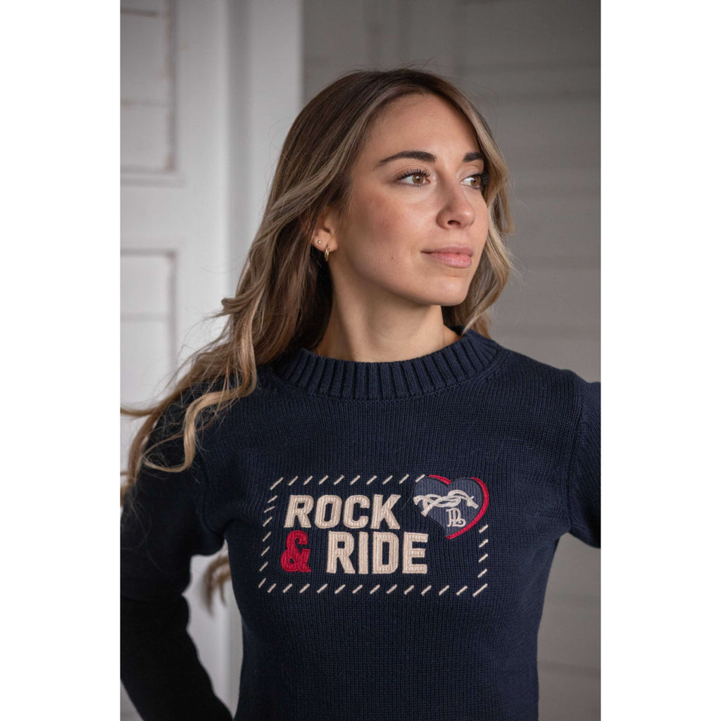 Pénélope Pull Florida Navy blue