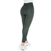 EQUITHÈME Legging d'Équitation Acacia Full Grip Khaki