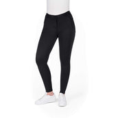 EQUITHÈME Pantalon d'Équitation Capucine Knee Grip Noir