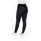 EQUITHÈME Pantalon d'Équitation Capucine Knee Grip Noir