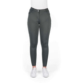 EQUITHÈME Pantalon d'Équitation Capucine Knee Grip Gris
