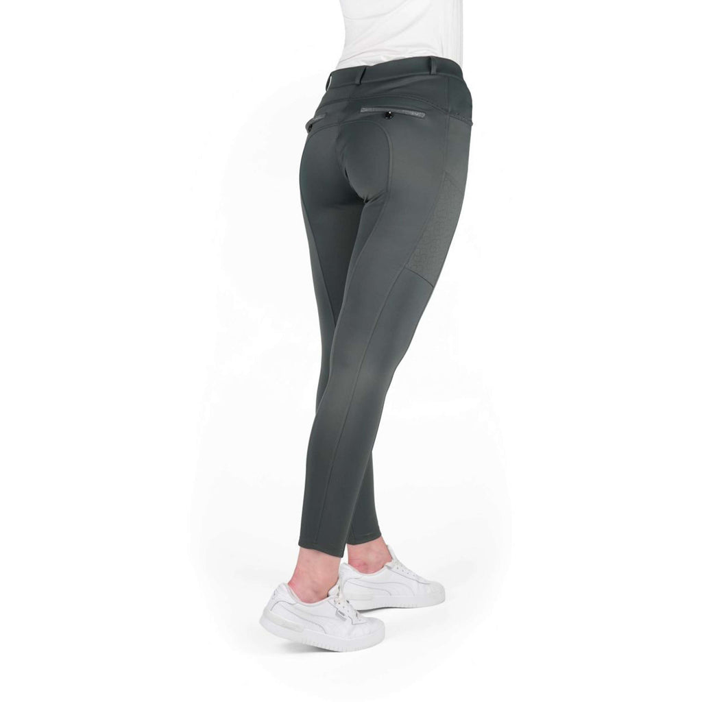 EQUITHÈME Pantalon d'Équitation Capucine Knee Grip Vert