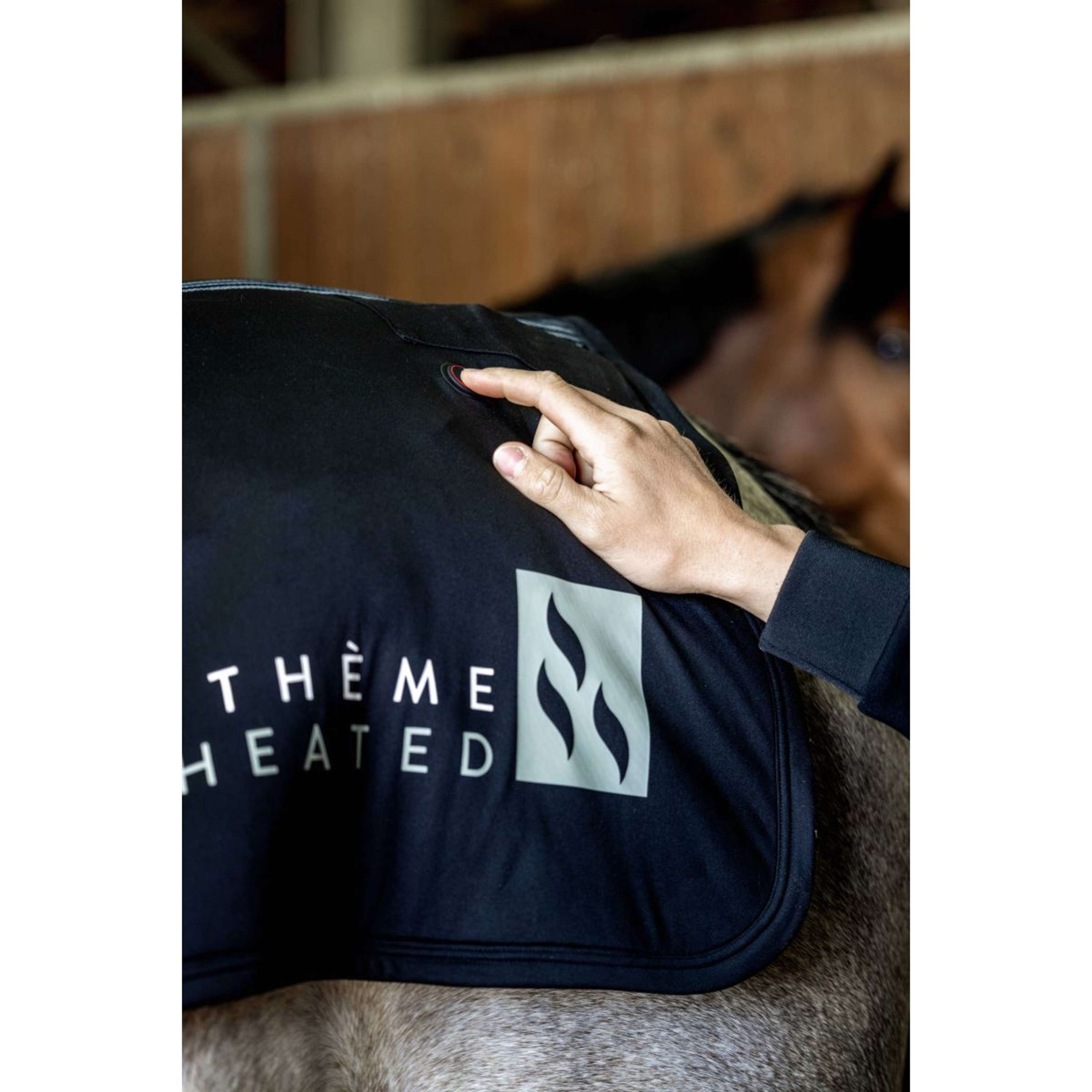 EQUITHÈME Couvre-reins Warmer Noir