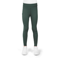 EQUITHÈME Legging d'Équitation Birdy Kids Full Grip Khaki