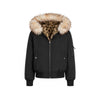 Pénélope Veste Bomber LeoLyon Noir/Panthère