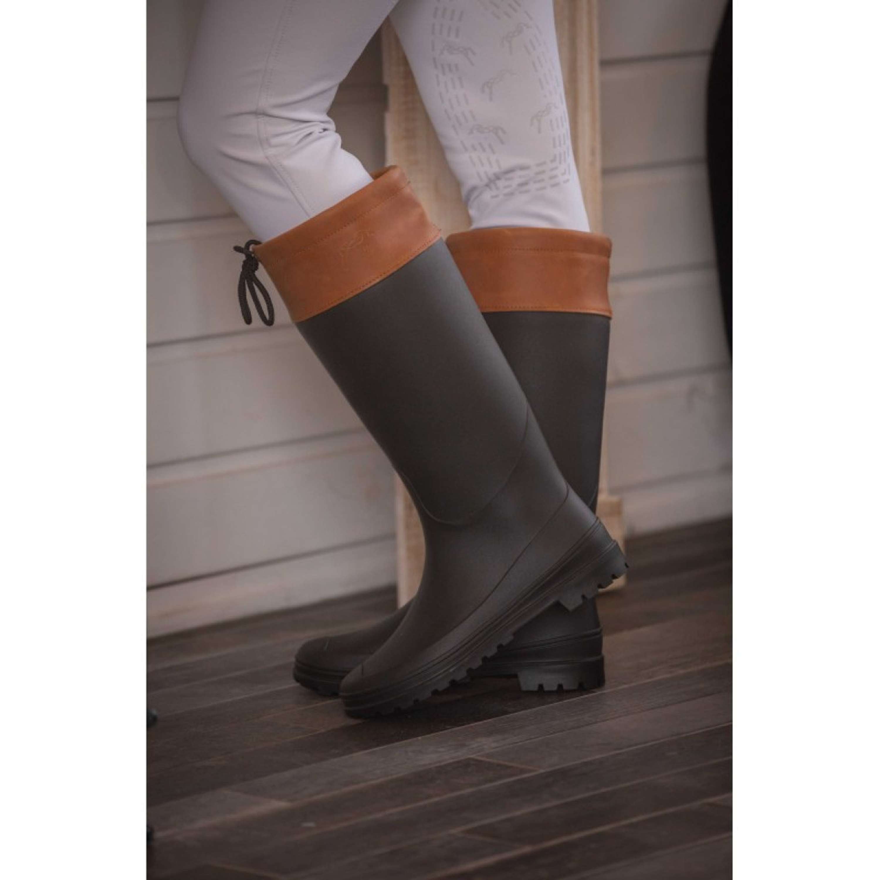 Pénélope Bottes de pluie Jess Warm Noir