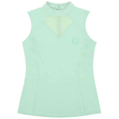 EQUITHÈME Chemise Carla Sans Manche Menthe/Vert