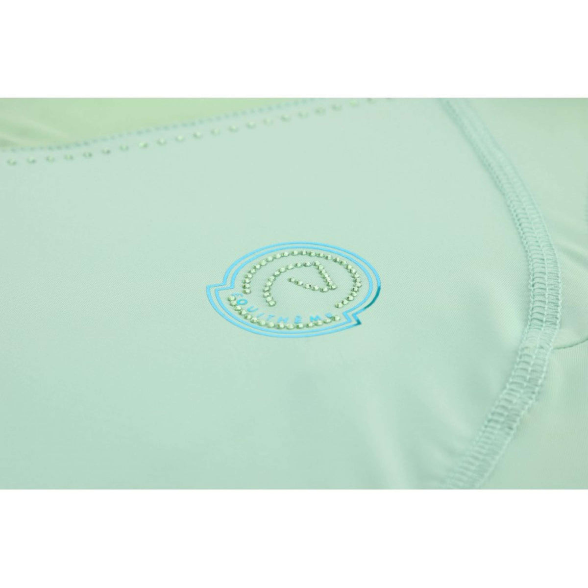EQUITHÈME Chemise Carla Sans Manche Menthe/Vert