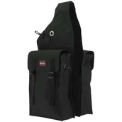 Randol's Sacoche Double de Selle avec Rabat Noir