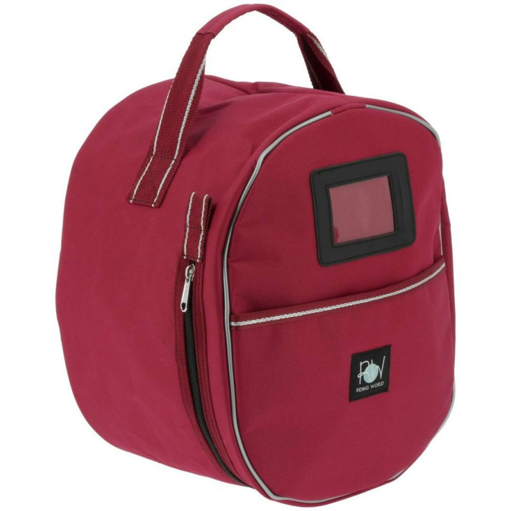 Riding World Sac à Bombe Bordeaux