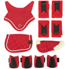 EQUITHÈME Pony Academy Kit d'accessoires Mini Rouge