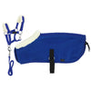 EQUITHÈME Pony Academy Set de tapis d'exposition Mini Bleu Royal