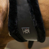 Norton Sangle de Dressage XTR Peau de Mouton Synthétique Noir