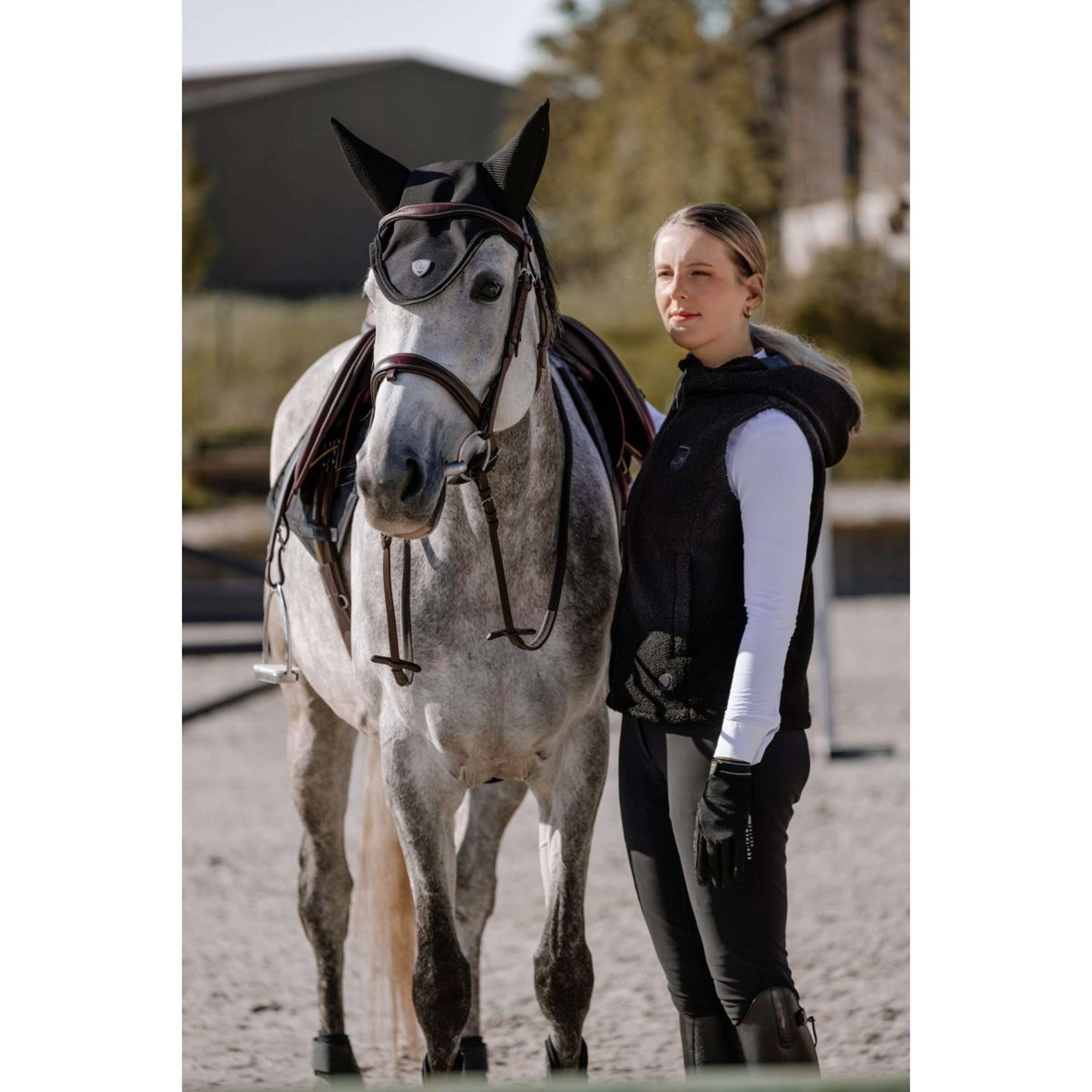 EQUITHÈME Chauffe-corps Chauffant Valery Noir