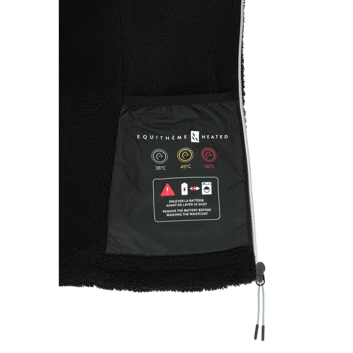 EQUITHÈME Chauffe-corps Chauffant Valery Noir