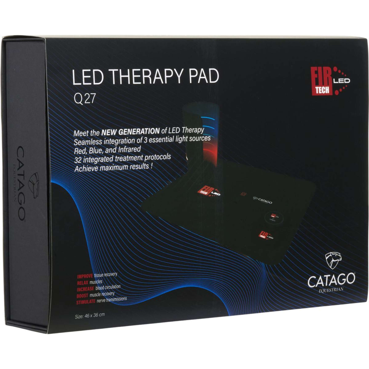Catago Coussin de thérapie LED Fir-Tech Q27