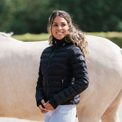 EQPRO Veste Violet Matelassé Noir